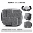 K&F Concept Lens Filter Pouch & Case, Waterproof, Durable, Portable, Perfect for Camera Accessories, Travel, and Photography, Size L Compatible with Filter Sizes up to 95mm