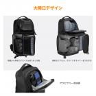 カメラスリングバッグ クロスボディバッグ ハードシェルカメラショルダーバックパック DSLR / SLR / ミラーレスカメラケース 写真家用写真バッグ