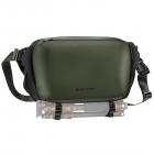 K&F Concept 2 in 1 Sling Bag 12L Everyday Shoulder Bag & Multifunction Photography Crossbody Camera DSLR Backpack Portable Bag, Dark Green