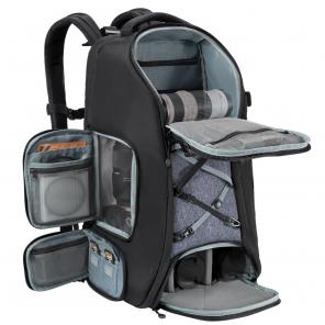 K&F Concept Camera Backpack,Camera Bags for Photographers 30L Large Capacity with Raincover Laptop Compartment Compatible for Canon/Nikon/Sony/DJI Mavic Drone Travel 30L Nature Wander 08 (Grey)