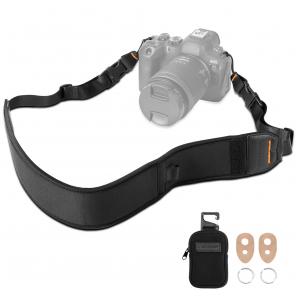 Camera Neck Strap for Photographers, Adjustable Nylon Camera Strap Compatible with Sony Canon Nikon Fuji DSLR SLR Mirrorless Camera