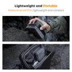  10 Pockets Hard Shell Lens Filter Bag Up to 82mm, Waterproof, Durable, Portable, Camera Filter Pouch Carrying Case for Travel and Photography, Size S 