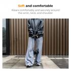 Camera Neck Strap Camera Shoulder Strap Suitable for DSLR SLR Cameras Strap Urban Wander 05 Grey