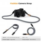Camera Neck Strap Camera Shoulder Strap Suitable for DSLR SLR Cameras Strap Urban Wander 05 Grey