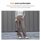 Camera Neck Strap Camera Shoulder Strap Suitable for DSLR SLR Cameras Strap Urban Wander 05 Black+White