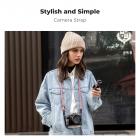 Camera Neck Strap Camera Shoulder Strap Suitable for DSLR SLR Cameras Strap Urban Wander 05 Pink