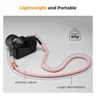 Camera Neck Strap Camera Shoulder Strap Suitable for DSLR SLR Cameras Strap Urban Wander 05 Pink