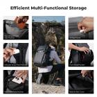 K&F Concept 30L Camera Backpack, Professional Waterproof DSLR Backpack with Removable Customizable Insert, Adjustable Straps – Fits 15" Laptop, Camera Gear, Backpack 30L Star Wander01 Black