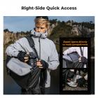 K&F Concept 30L Camera Backpack, Professional Waterproof DSLR Backpack with Removable Customizable Insert, Adjustable Straps – Fits 15" Laptop, Camera Gear, Backpack 30L Star Wander01 Black