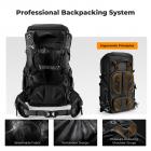K&F Concept 40L Professional Adventure Camera Backpack | Ergonomic Trekking Bag for DSLR/Mirrorless, Tripod Holder & Weatherproof, Black