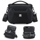 K&F Concept Camera Sling Bag, Quick Access Waterproof Crossbody Bag for DSLR/Mirrorless, with Hard Shell & Tripod Holder, Size M