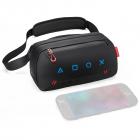 Carrying Case with 8 Game Cards Slots, Portable Game Bag for Consoles & Accessories, Lightweight Sling Crossbody Bag Compatible with Nintendo Switch 2/Steam Deck OLED/PlayStation