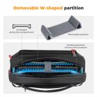 Carrying Case with 8 Game Cards Slots, Portable Game Bag for Consoles & Accessories, Lightweight Sling Crossbody Bag Compatible with Nintendo Switch 2/Steam Deck OLED/PlayStation