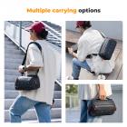 Carrying Case with 8 Game Cards Slots, Portable Game Bag for Consoles & Accessories, Lightweight Sling Crossbody Bag Compatible with Nintendo Switch 2/Steam Deck OLED/PlayStation