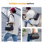 Carrying Case with 8 Game Cards Slots, Portable Game Bag for Consoles & Accessories, Lightweight Sling Crossbody Bag Compatible with Nintendo Switch 2/Steam Deck OLED/PlayStation