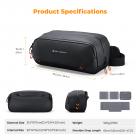 Storage Sling Bag, Vlog Photography Camera HandBag, Portable Carrying Case for Switch 2/Steam Deck/DJI Osmo Pocket 3/Mobile 7P/GoPro/Insta360 Action Cameras & Digital Accessories