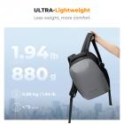 K&F CONCEPT Camera Backpack, Compact Camera Bag Case for Photographers Grey