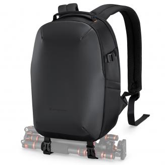 K&F CONCEPT Camera Backpack, Compact Camera Bag Case for Photographers Black