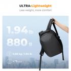 K&F CONCEPT Camera Backpack, Compact Camera Bag Case for Photographers Black