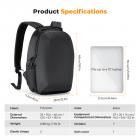 K&F CONCEPT Camera Backpack, Compact Camera Bag Case for Photographers Black