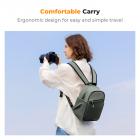 K&F Concept 5L Camera Sling Bag, Lightweight Shoulder Camera Case for Photographers, Fits 9.7" iPad, Waterproof Crossbody Bag with Removable Dividers for Mirrorless Cameras, Canon, Nikon, Sony - Minimalist Style, Green