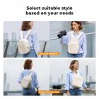 K&F Concept 5L Camera Sling Bag, Lightweight Shoulder Camera Case for Photographers, Fits 9.7" iPad, Waterproof Crossbody Bag with Removable Dividers for Mirrorless Cameras, Canon, Nikon, Sony - Minimalist Style, Beige