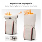 28L Camera Backpack, Professional Photography Backpack with Modular Dividers for DSLR/SLR/Mirrorless Cameras, Laptops, Drones & Stabilizers, Expandable Waterproof Camera Bag for Travel, Outdoor & Urban Shooting