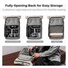 28L Camera Backpack, Professional Photography Backpack with Modular Dividers for DSLR/SLR/Mirrorless Cameras, Laptops, Drones & Stabilizers, Expandable Waterproof Camera Bag for Travel, Outdoor & Urban Shooting