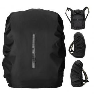 K&F Concept Backpack Rain Cover with Reflective Strip Waterproof Rucksack Rain Cover for Hiking, Camping, Traveling, Biking