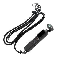 K&Fコンセプト ネックランヤードショルダーストラップ（1/4インチネジ付き）、DJI OSMO Pocket 3用クロスボディストラップ、ブラック