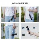 K&Fコンセプト ネックランヤードショルダーストラップ（1/4インチネジ付き）、DJI OSMO Pocket 3用クロスボディストラップ、ピンク