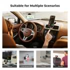 K&F CONCEPT Magnetic Phone Holder for Car, 360° Rotatable, Foldable & Adjustable Magnetic Car Mount, Vacuum Magnetic Phone Holder Compatible with iPhone 17 Pro MAX 16/15/14/13/12 & Android Phone