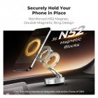 K&F CONCEPT Magnetic Phone Holder for Car, 360° Rotatable Vacuum Magnetic Phone Holder for Your Car/Gym/Mirror/Smooth Surface, Compatible with iPhone 17 Pro MAX 16/15/14/13/12 & Android Phone