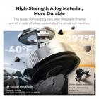 K&F CONCEPT Magnetic Phone Holder for Car, 360° Rotatable Vacuum Magnetic Phone Holder for Your Car/Gym/Mirror/Smooth Surface, Compatible with iPhone 17 Pro MAX 16/15/14/13/12 & Android Phone