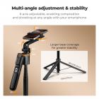 K&F CONCEPT 71“ Face Tracking Tripod, Auto Face Tracking Selfie Stick, Auto Face Tracking Tripod 360 Totation with Stand, Gesture Control, Remote Control