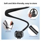 K&F CONCEPT Neck Phone Holder, 2-in-1 Magnetic & Clip-on Phone Neck Holder, POV Phone Holder, Hand Free Chest Stand Compatible with iPhone 17-12 Seires Android Phones