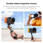 K&F CONCEPT Double-Sided Magnetic Lens Filter Mount Adapter with 58mm Variable ND2-32 Filter, Compatible with iPhone 17 Pro and 58mm Threaded Filters, VND Filter Compatible with iPhone Camera Lens