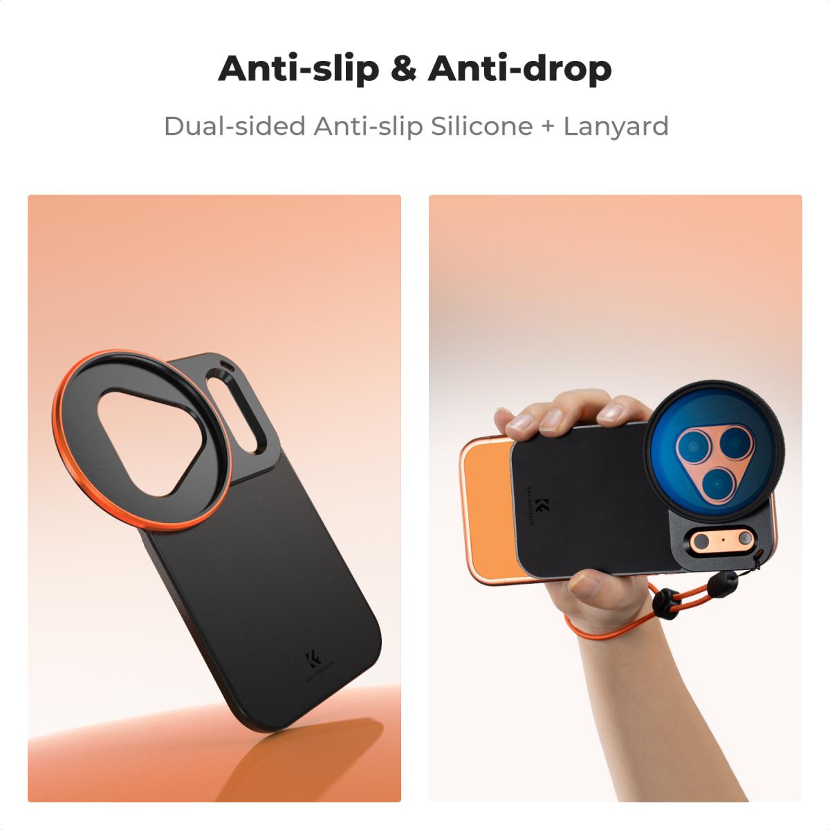 Filtro CPL Con Anello Magnetico Per IPhone 17 Pro – Montaggio A Scatto, Riduce Riflessi E Protegge L'obiettivo, Colore Cosmic Orange