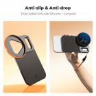 K&F CONCEPT Double-sided Magnetic Lens Filter Mount Adapter with 58mm Variable ND2-32 Filter, Compatible with iPhone 17 Pro Max and 58mm Threaded Filters, VND filter Compatible with iPhone camera lens