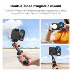 K&F CONCEPT Double-Sided Magnetic Lens Filter Mount Adapter with 58mm CPL Filter, Compatible with iPhone 17 Pro Max and 58mm Threaded Filters, CPL Filter Compatible with iPhone Camera Lens