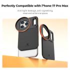 K&F CONCEPT Double-Sided Magnetic Lens Filter Mount Adapter, Compatible with iPhone 17 Pro Max and 58mm Threaded Filters, iPhone Filter Mount (Filter Not Included)