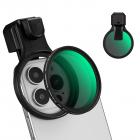 K&F CONCEPT 58mm Press-on ND2-32 Phone Lens Filter Kit, Multi-Coated VND Filter Compatible with iPhone 17/16/15/14/13/12 Standard, 16/15/14/13/12 Pro/Pro Max, 58mm Threaded Filters