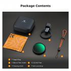 K&F CONCEPT 58mm Press-on ND2-32 Phone Lens Filter Kit, Multi-Coated VND Filter Compatible with iPhone 17/16/15/14/13/12 Standard, 16/15/14/13/12 Pro/Pro Max, 58mm Threaded Filters