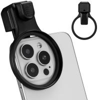 K&F CONCEPT 58mm Press-on Phone Lens Filter Adapter, Compatible with iPhone 17/16/15/14/13/12, 16/15/14/13/12 Pro, 16/15/14/13/12 Pro Max(Filter Not Included)