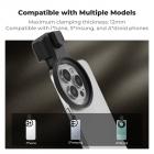 K&F CONCEPT 58mm Press-on Phone Lens Filter Adapter, Compatible with iPhone 17/16/15/14/13/12, 16/15/14/13/12 Pro, 16/15/14/13/12 Pro Max(Filter Not Included)