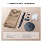 Supporto universale da pavimento K&F CONCEPT per tablet e telefono con base ponderata da 2,89 kg, include testa magnetica, morsetti per tablet e telefono, braccio regolabile da 1,6 m per letto e divano, compatibile con iPad e iPhone.