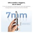 K&F CONCEPT PT02 Supporto magnetico per telefono da 7 mm e 59 g, bastone per selfie pieghevole per iPhone, mini treppiede tascabile con magneti bifacciali e gancio, compatibile con iPhone serie 17-12 e telefoni Android
