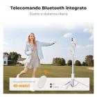Treppiede K&F CONCEPT leggero da 71 pollici con Mag-Safe, supporto per telefono estensibile e portatile con telecomando Bluetooth, rig per vlog in alluminio con regolazione a 3 assi, compatibile con iPhone 17, 16, 15, 14 Pro Max