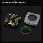 Filtro K&F CONCEPT FNA01 Snap-On ND2-32 per iPhone 17 Pro e Pro Max, ultraleggero da 11,2 g, filtro ND variabile con attacco Snap-on Deco, vetro AGC con rivestimento a 28 strati.