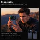 Filtro K&F CONCEPT FNA01 Snap-On ND2-32 per iPhone 17 Pro e Pro Max, ultraleggero da 11,2 g, filtro ND variabile con attacco Snap-on Deco, vetro AGC con rivestimento a 28 strati.